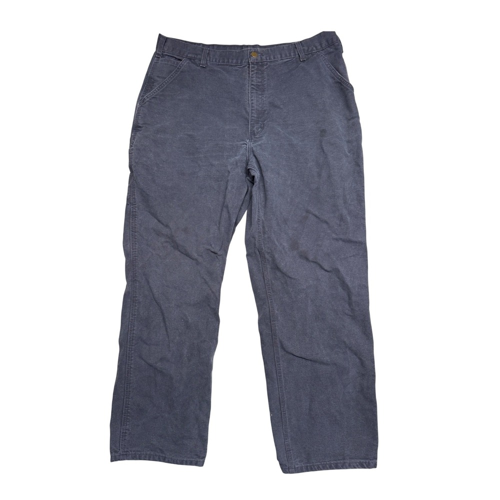 Carhartt B11-MDT Loose Original Fit Canvas Work Pants Midnight Blue 40x32